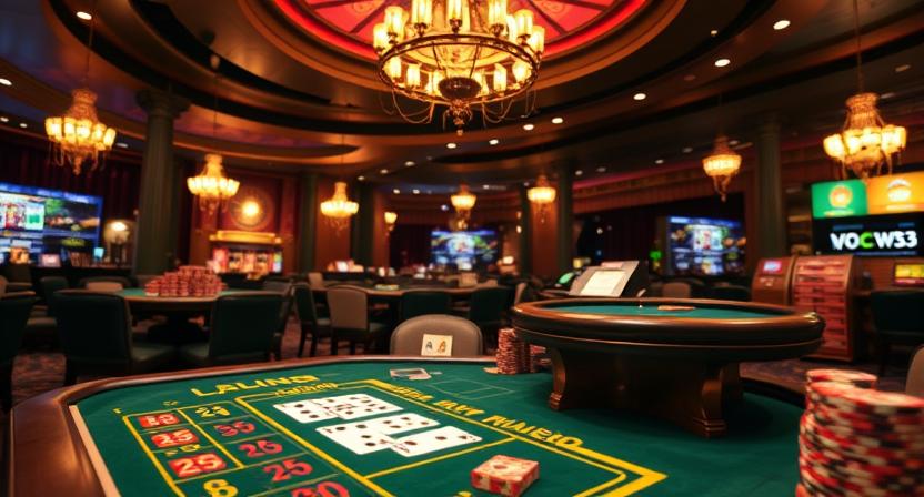 Variety of slot machines available on H31